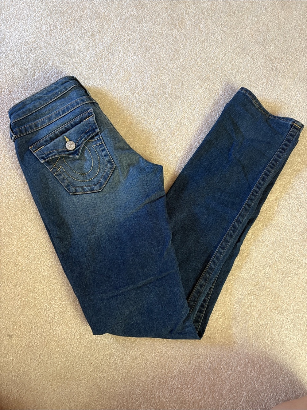 True Religion Jeans Womens Slim Straight
